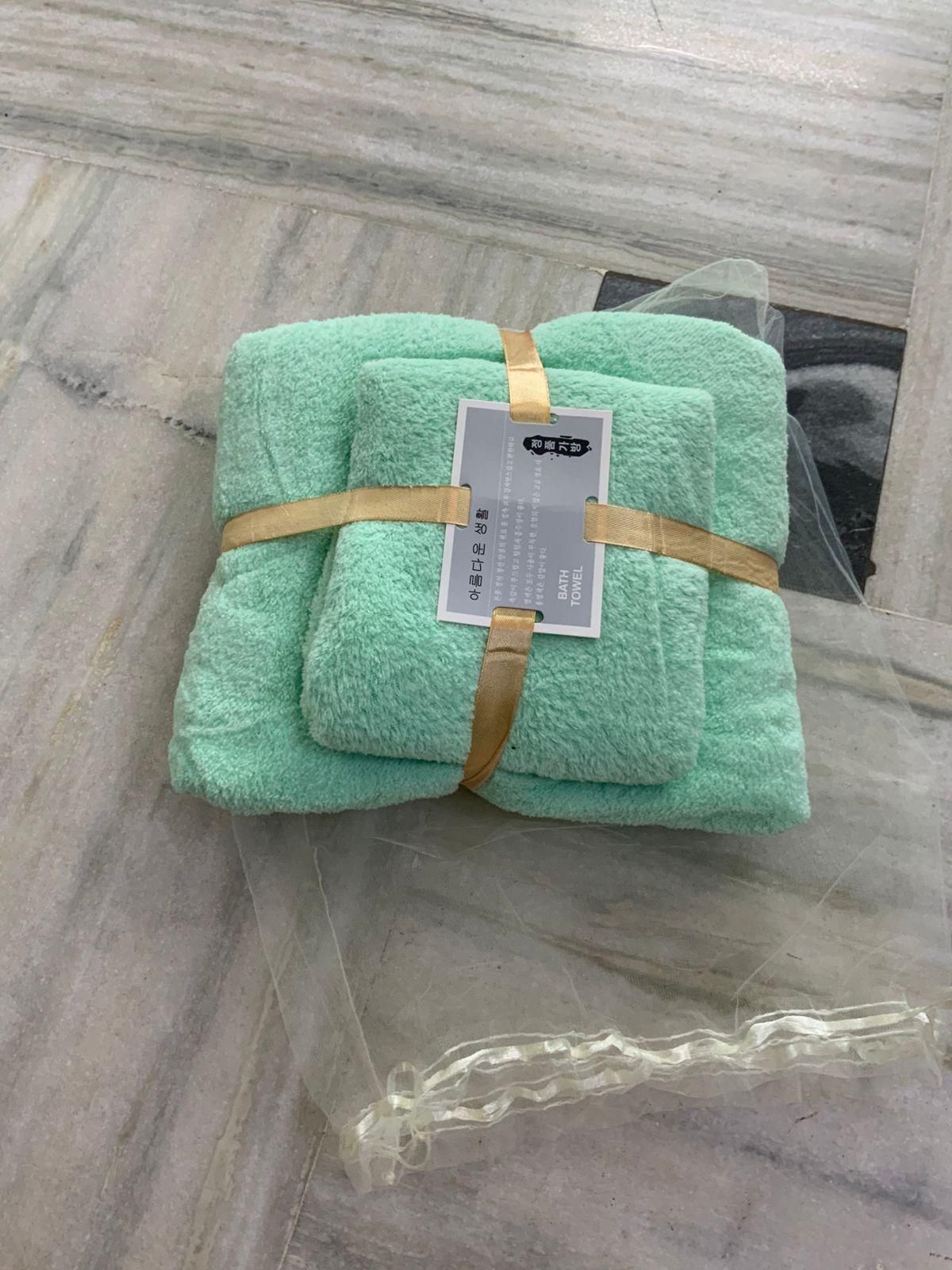 2 in1 Towel Set